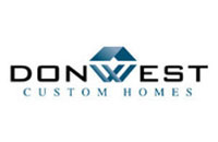 don west custom homes logo
