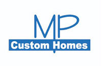 mp custom homes logo